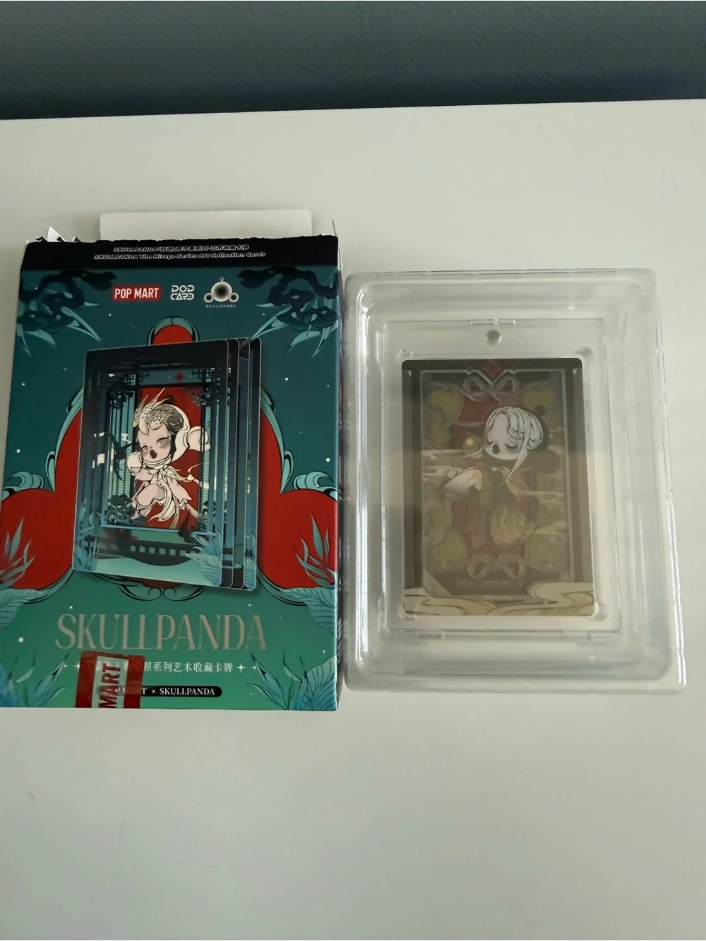 Pop Mart SKULLPANDA The Mirage Series Art Collection Card Confirmed Blind Box